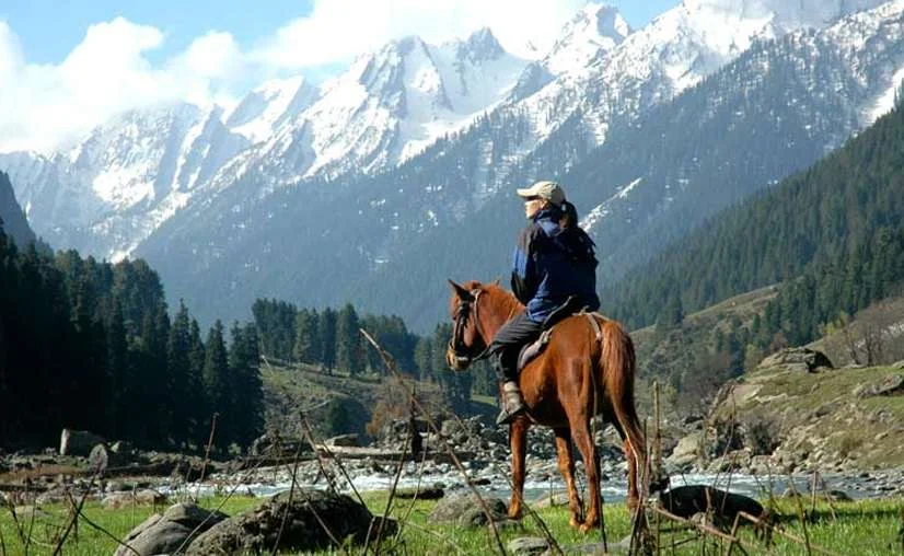 Pony ride gulmarg Kashmir traveler