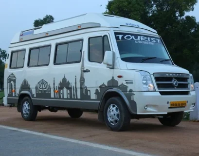 Tempo traveler 17 seater Booking Kashmir