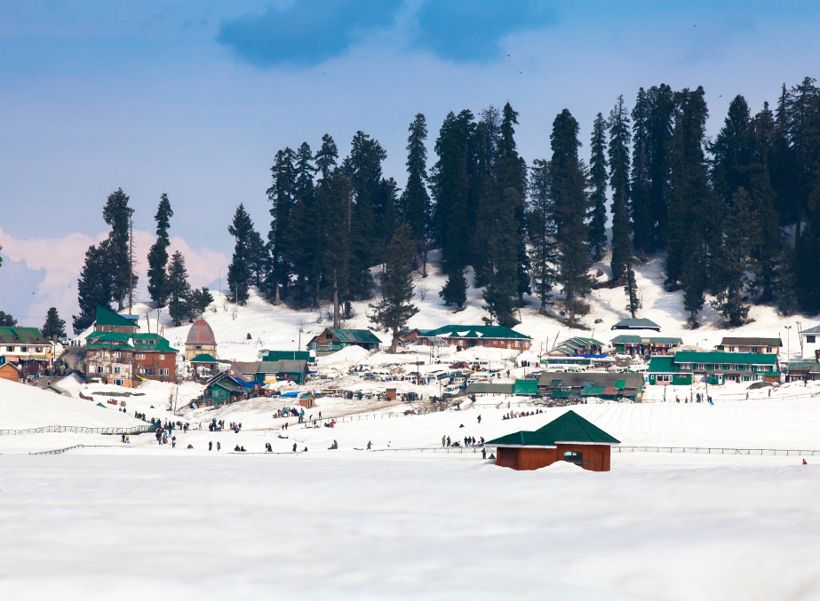 Kashmir Temperature in January